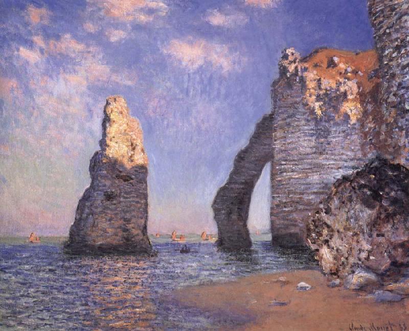 Claude Monet The Needle Rock and the Porte d-Aval,Etretat oil painting image